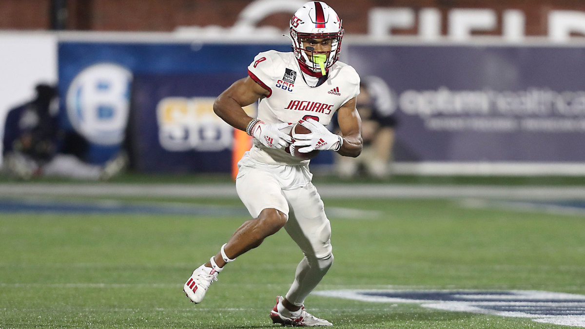 Jalen Tolbert has the tools to be a starting receiver in the NFL. 